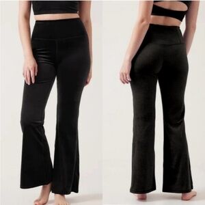 Athleta Elation Velvet Flare Pant